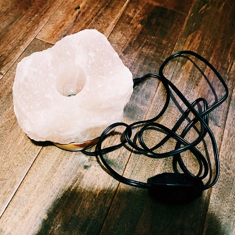 Crystal Salt Rock Lamp